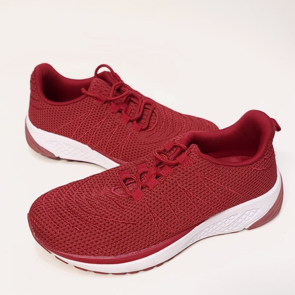 Propet Tour Knit Women's Sneaker Size 7 Red Shoe Athletic Tennis Shoes​